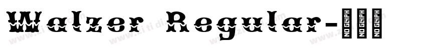 Walzer Regular字体转换